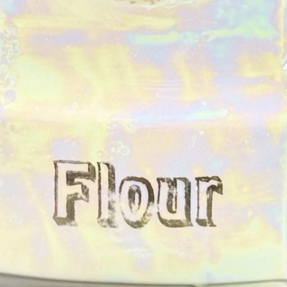 MEPOCO‎ Wares Flour Canister Iridescent Lustreware Made In Germany Vintage